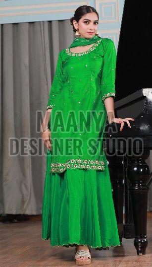 Ladies Wedding Wear Sharara Suit