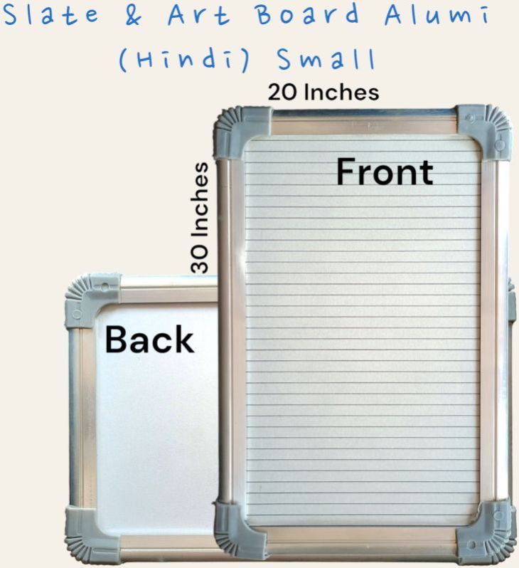 20x30cm MDF Slate & White Board