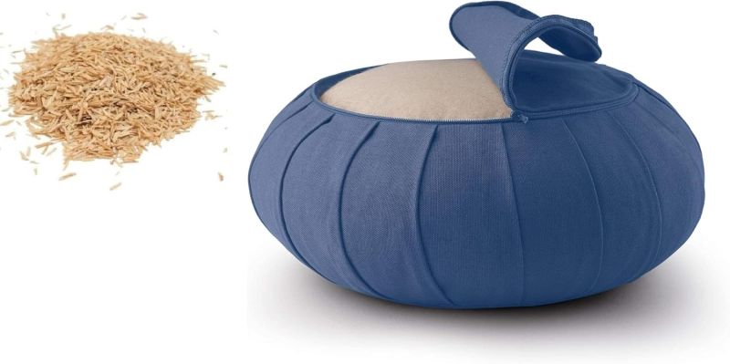 Zafu Meditation Cushion With Removable Washable Cover