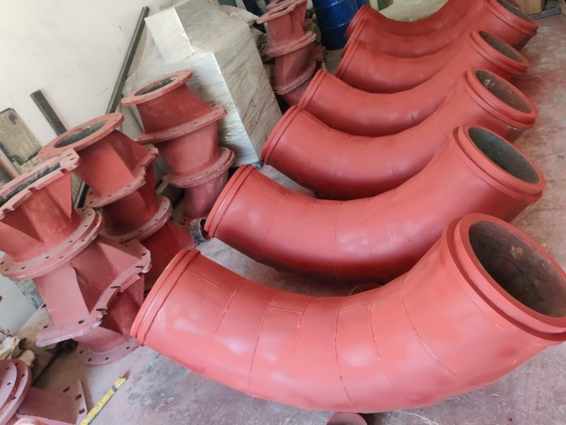 Ceramic Lined Pipe Bend