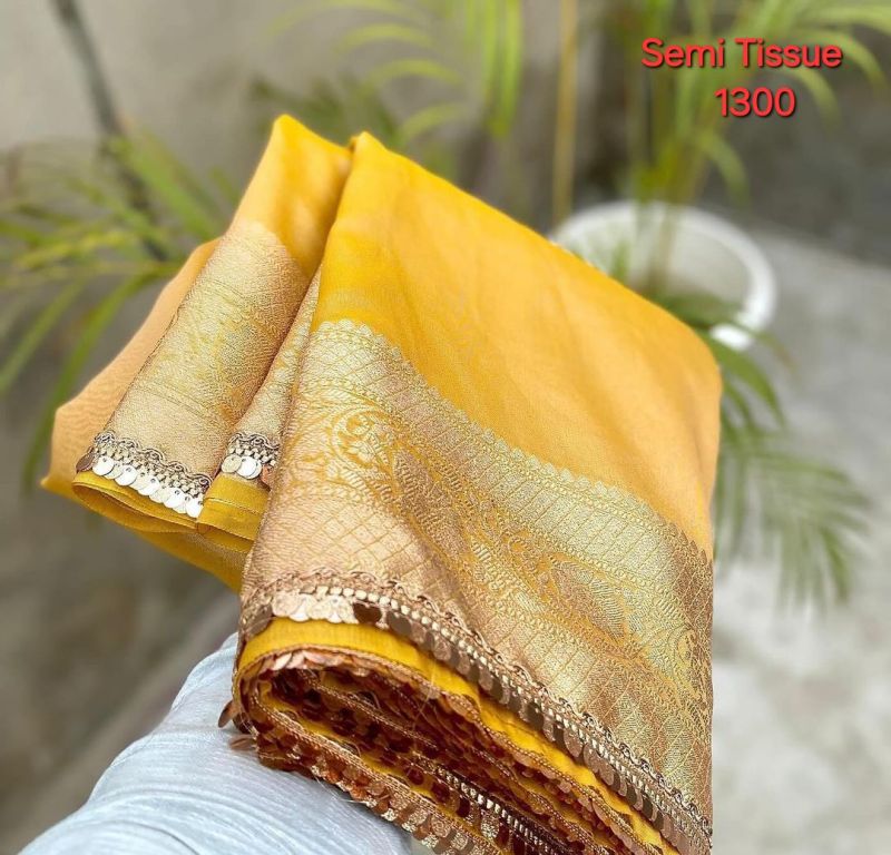 Tissue Sarees