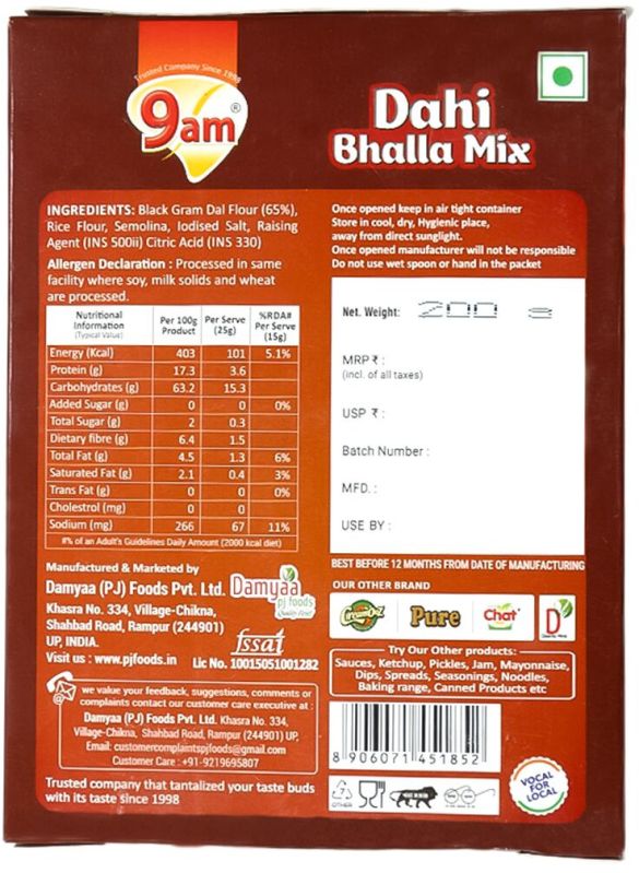 Dahi Bhalla Mix