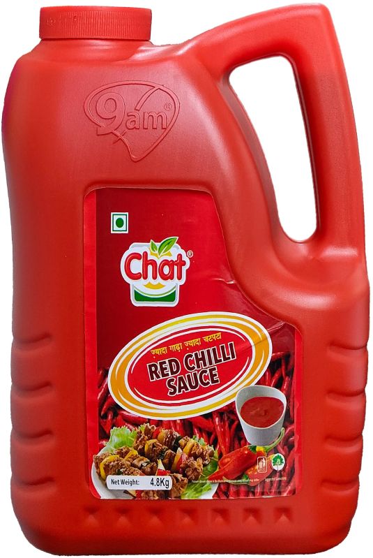 Chat Red Chilli Sauce For Fastfood