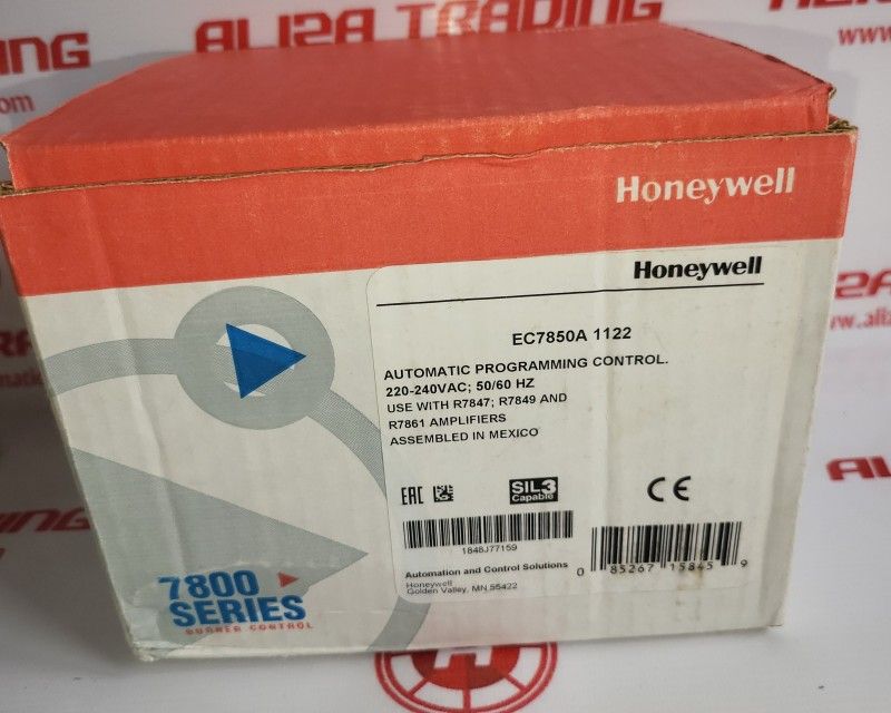 Honeywell EC7850A1122 Automatic Programming Controller Burner Control