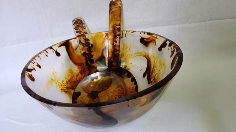 Resin Salad Bowl Set