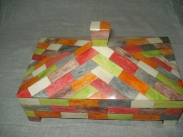 Multicolor Bone Box