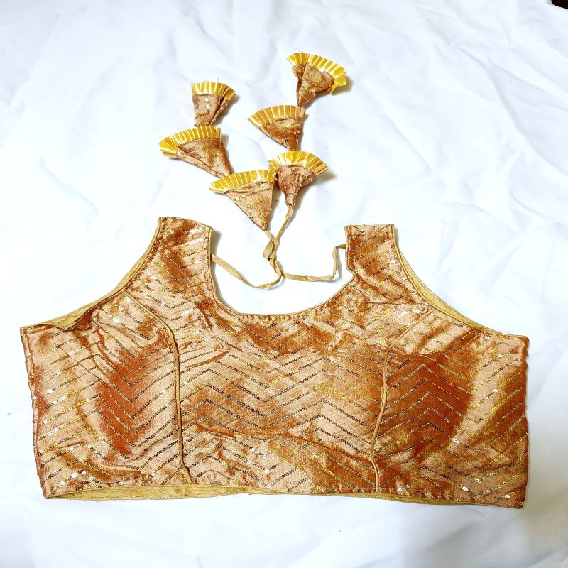 Stylish Sleeveless Readymade Blouse