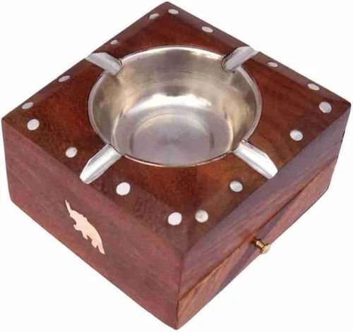 Wooden Drawer Ashtray