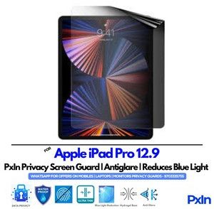 Privacy Screen Guard For Apple Ipad Pro 12.9 2021