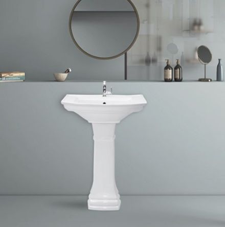 Battle Full Pedestal Wash Basin