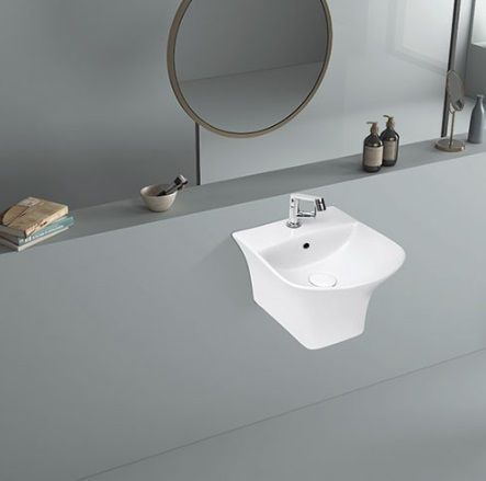 Kubica Integrated Wall Hung Wash Basin