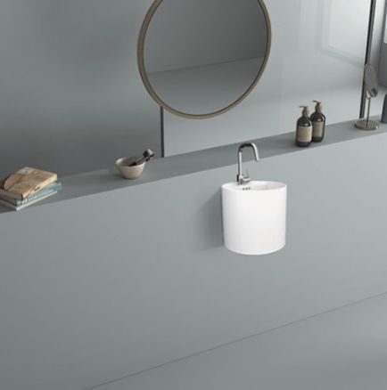 Rolex Integrated Wall Hung Wash Basin