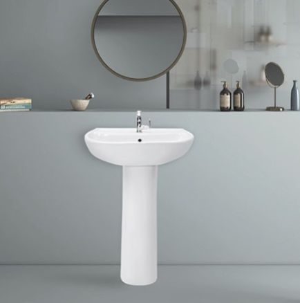 Simon Full Pedestal Wash Basin