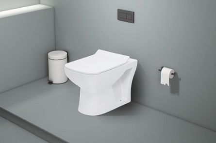 Square EWC Back To Wall Water Closet