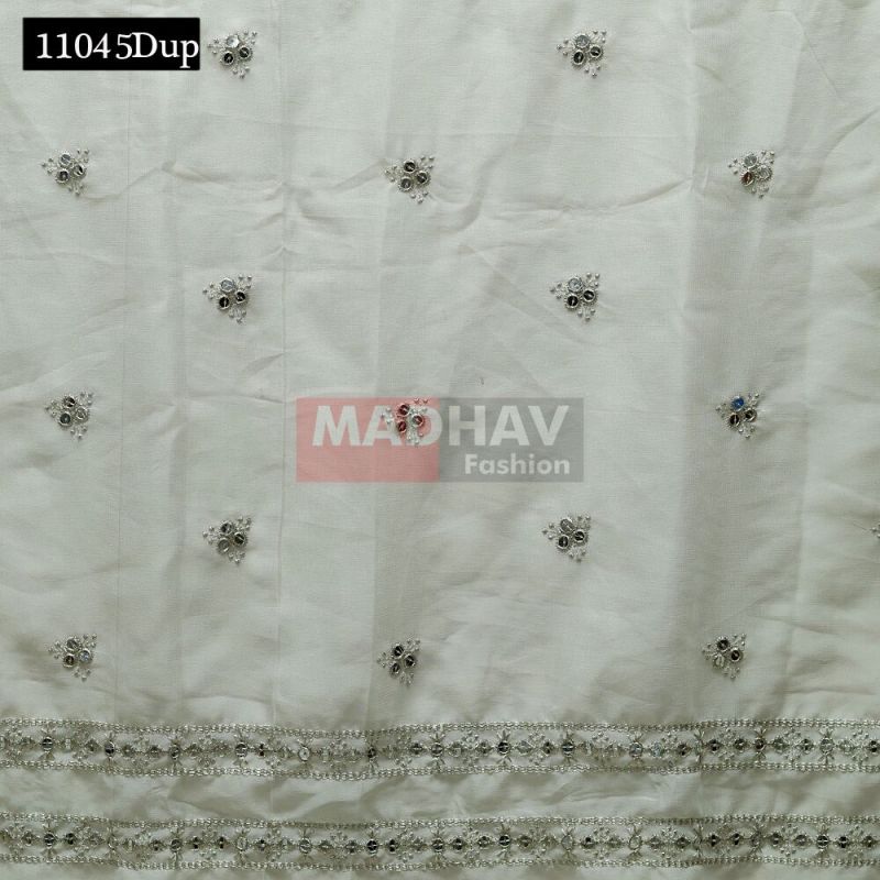 Beautiful Pretty Embroidered Dupatta Fabric