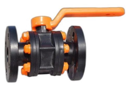 HDPE Ball Valve Flange End