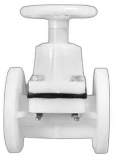 PP Diaphragm Valve Flange End