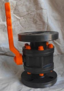 HDPE Ball Valve Flange End