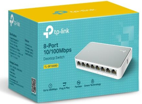 Tp-link 8 Port 10/100Mbps Fast Ethernet Switch | Desktop Ethernet Splitter