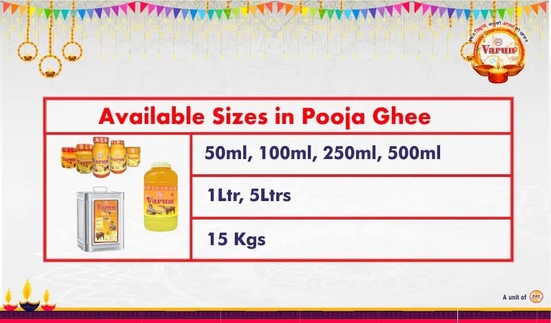 Pooja Ghee