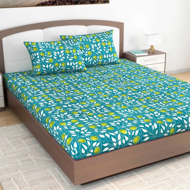 Bloom Floral Print King Size Bed Bedsheet