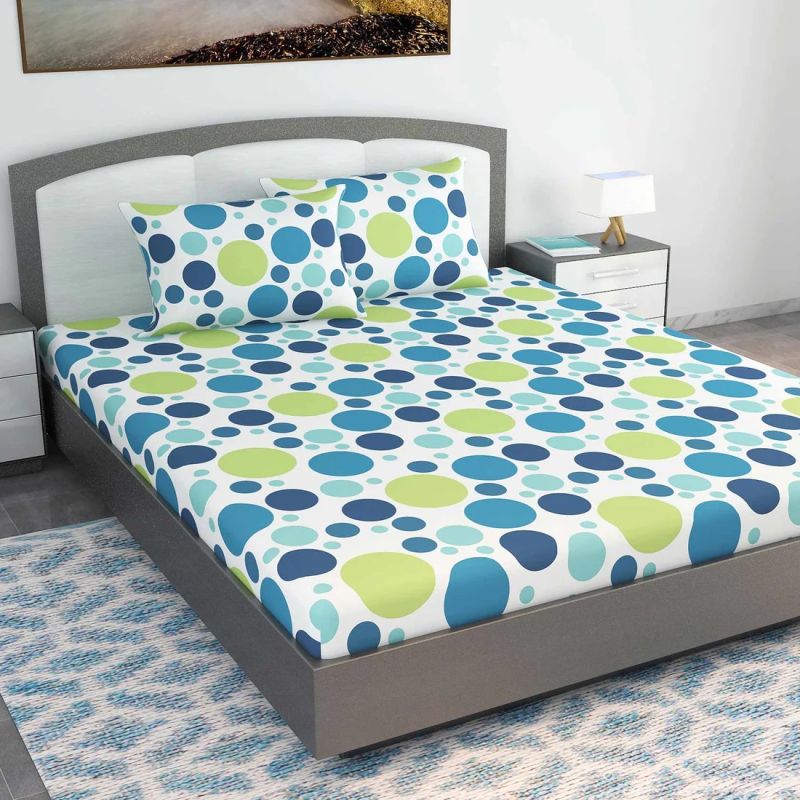 Bloom Floral Print King Size Bed Bedsheet