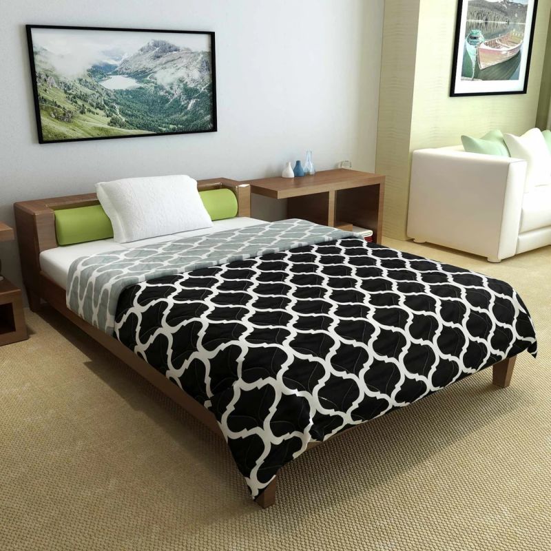 Abstract Chevron Cambric Single Bed AC Quilt Comforter