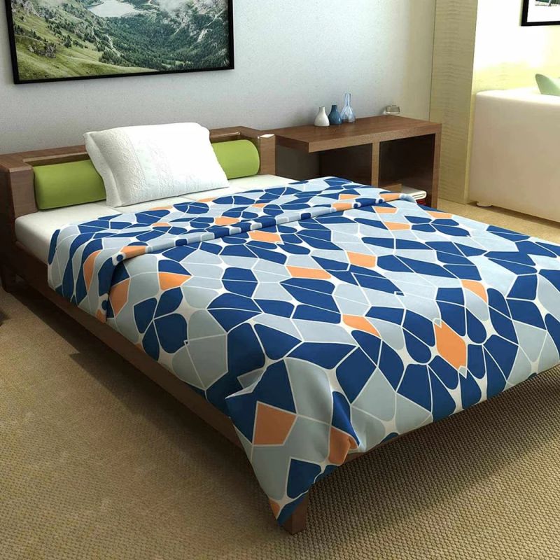 Abstract Chevron Cambric Single Bed AC Quilt Comforter