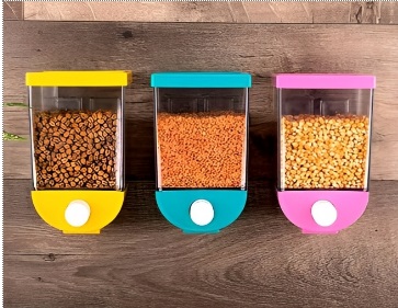 Push Button Wall Mounted Storage Container