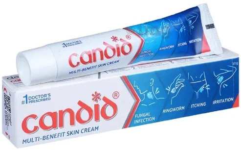 Candid Clotrimazole Cream Treatment Of Fungal Infections