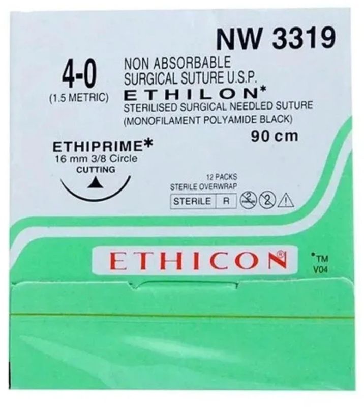 Ethicon Surgical Suture 4 0