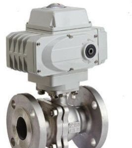 Electric Actuated 2 Piece Flanged Ball Valve