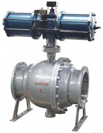 Pneumatic Casting Trunnion Ball Valve