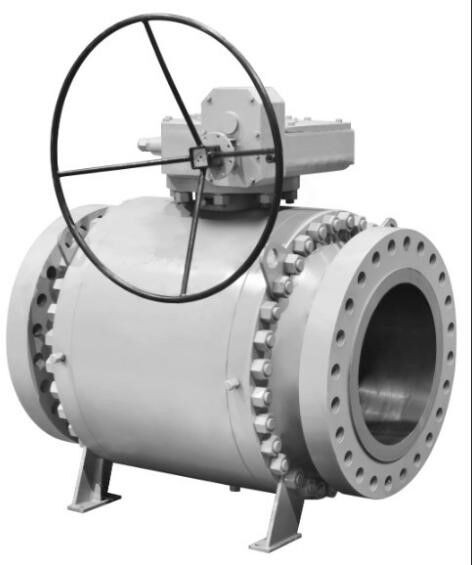 Titanium Trunnion Mounted Ball Valve