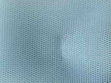 Baby Blue Plain Net Fabric