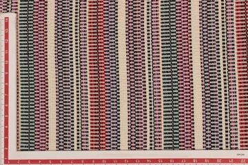 Precut 0.5 Metre Multicolour Stripes Wool Tweed Fabric