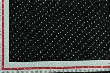 Precuts Of Black & White Bandhani Printed Chanderi Cotton Silk Blend Fabric
