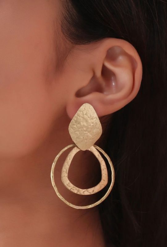 Sphere Brass Women Earrings