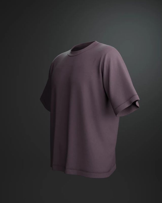 Mens Cannac Plum Oversized T Shirt