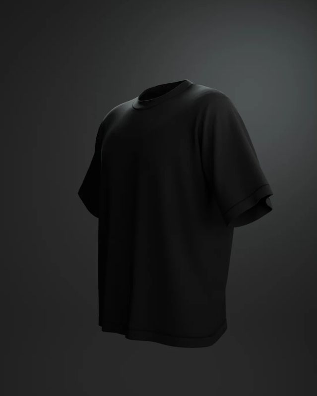 Mens Cannac Black Oversized T Shirt