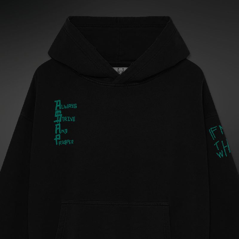 Mens Cannac ASAP Rocky Oversized Hoodie