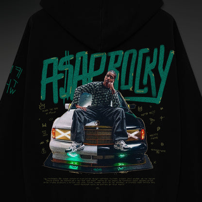 Mens Cannac ASAP Rocky Oversized Hoodie