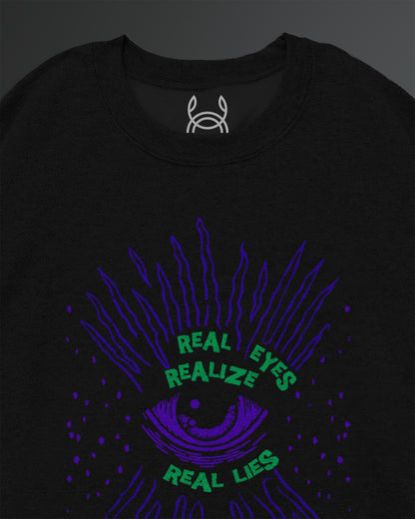 Mens Cannac Real Eyes Oversized Sweatshirt