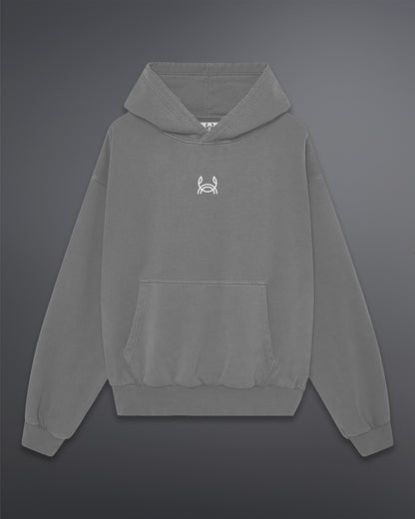 Mens Cannac Grey Oversized Hoodie