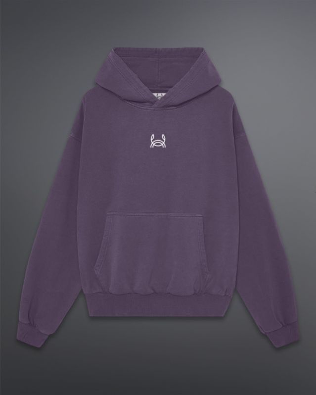 Mens Cannac Purple Haze Oversized Hoodie