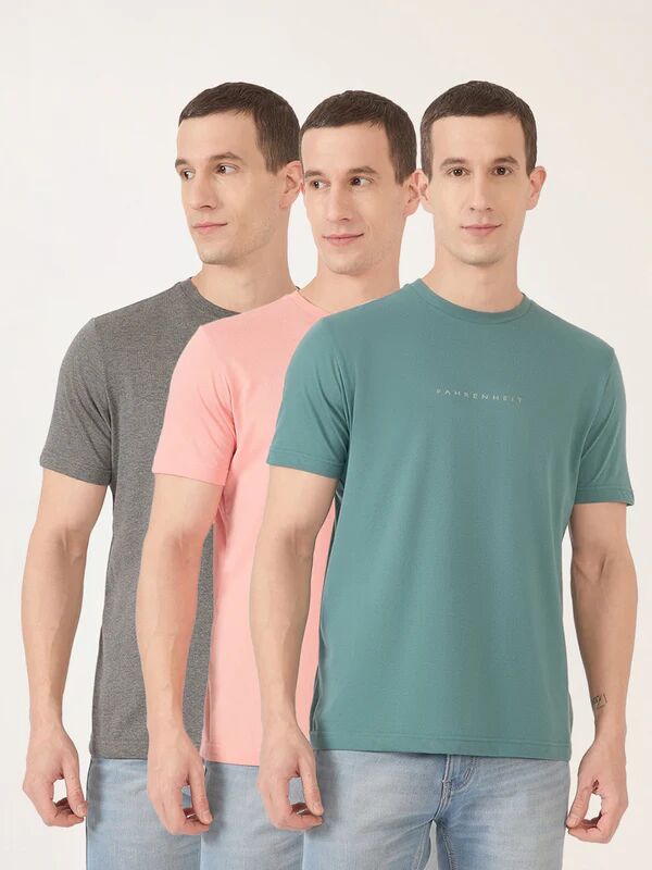 Fahrenheit's Pack Of Three T-shirts For Men