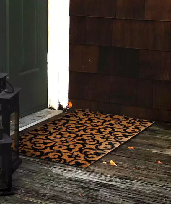 Intricate Motif Coir Mat