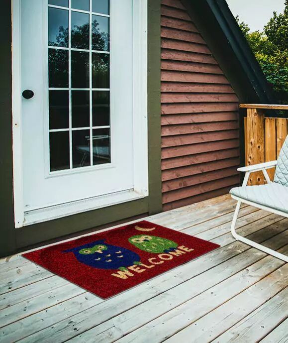 Sweet Owls Coir Mat