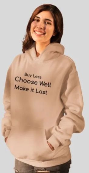 Blily Organic Cotton Comfort Ladies Hoodie