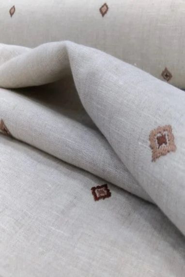 Home Decor Versatile Natural Linen Fabric